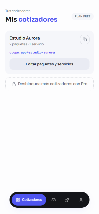 Tu link listo para compartir